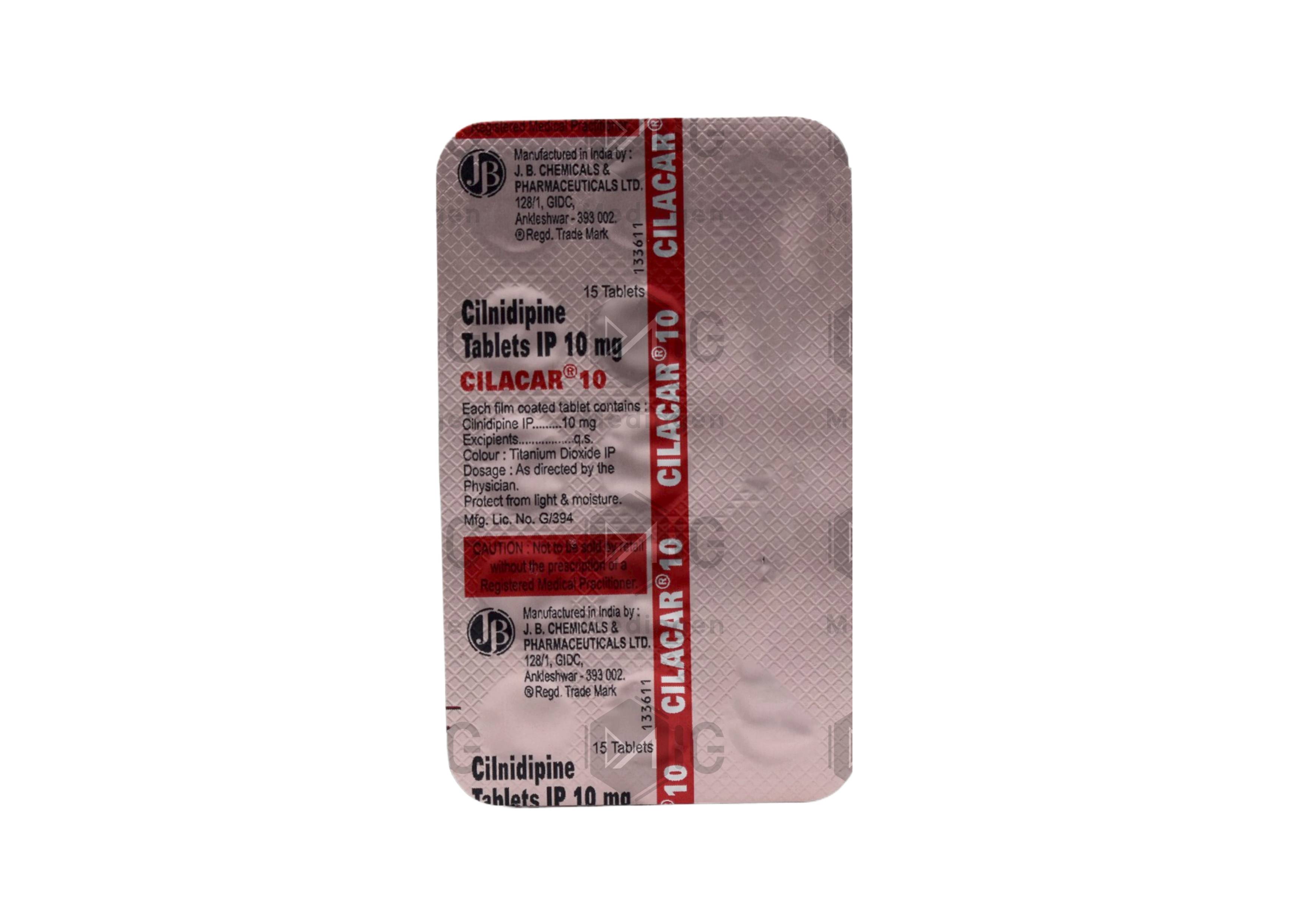 CILACAR 10MG